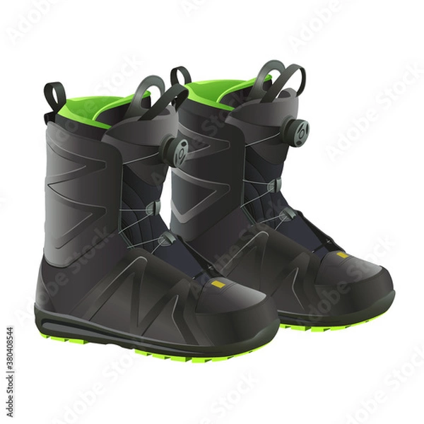Fototapeta スノーボードブーツ