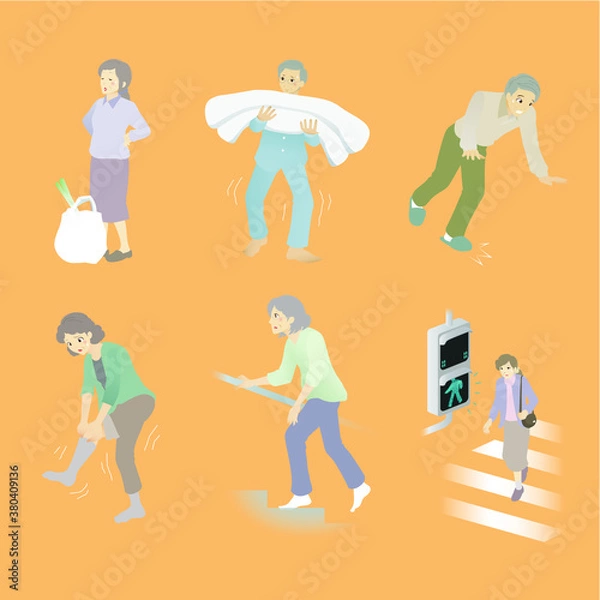 Fototapeta ロコモティブシンドローム