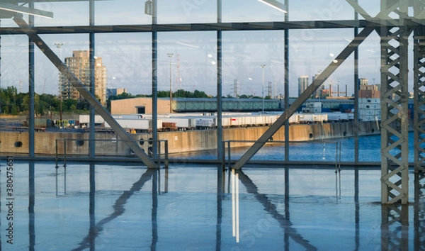 Obraz glass building 