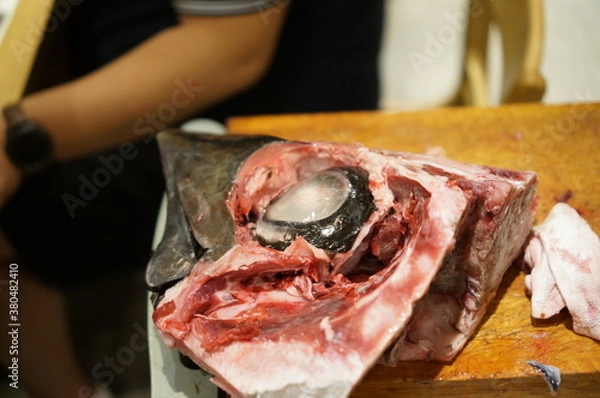 Fototapeta 참치 머릿고기