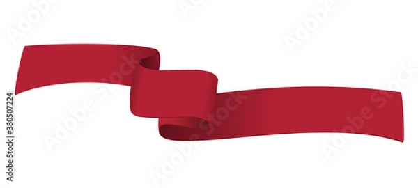 Fototapeta red ribbon