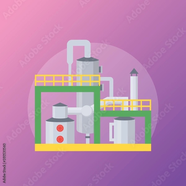 Fototapeta Grid Station 