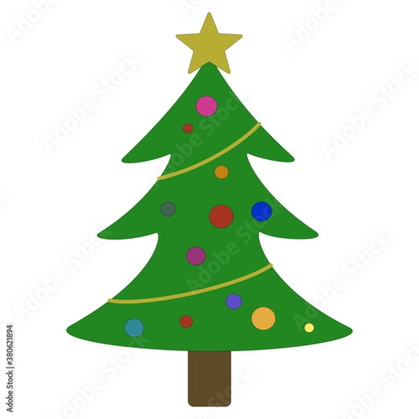 Fototapeta Weihnachtsbaum