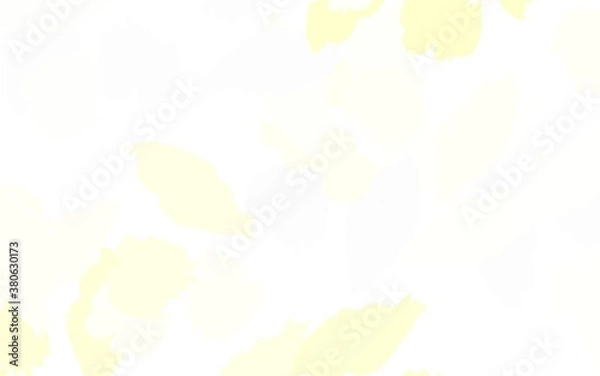 Fototapeta Light Red, Yellow vector template with chaotic shapes.