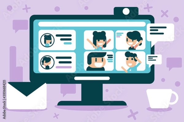 Obraz Work From Home 