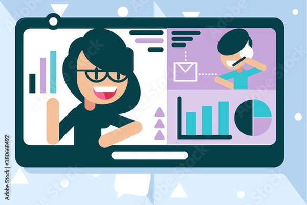 Obraz Work From Home 