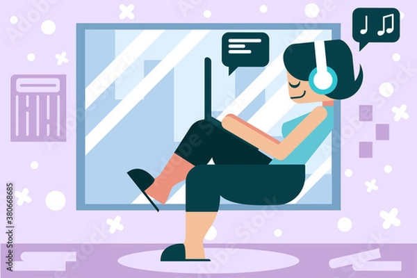 Obraz Work From Home 