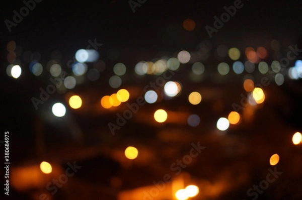 Obraz 전주 한옥마을 멋있는 야경모습