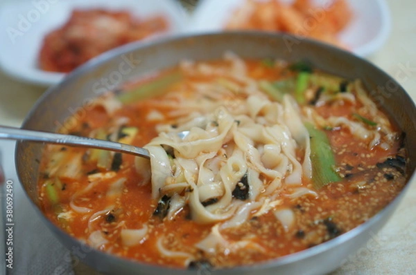 Fototapeta 강릉 장칼국수