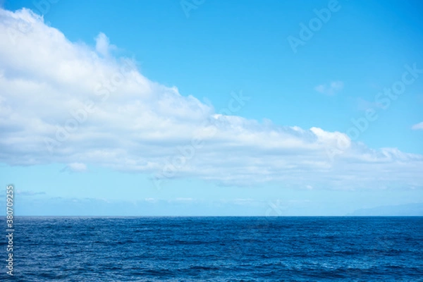 Obraz Atlantic Ocean and clouds