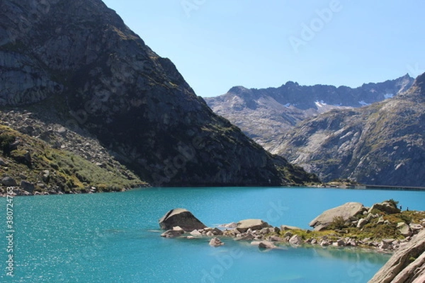 Fototapeta lake in the mountains