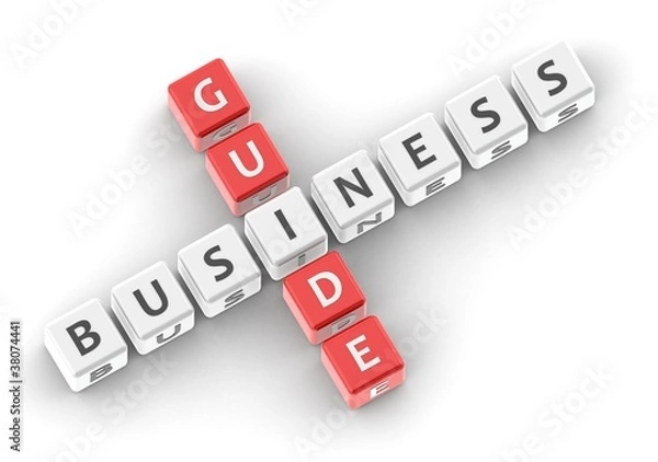Fototapeta Business guide