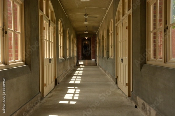 Fototapeta レトロ　廊下