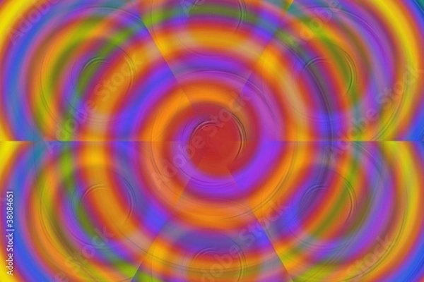 Fototapeta Psychedelic Flower