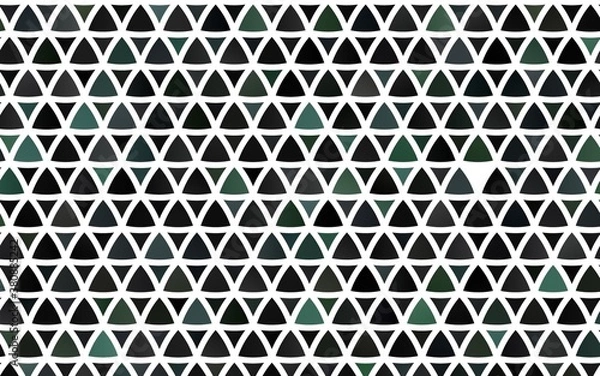 Fototapeta Light BLUE vector seamless template with crystals, triangles. Abstract gradient illustration with triangles. Pattern for trendy fabric, wallpapers.