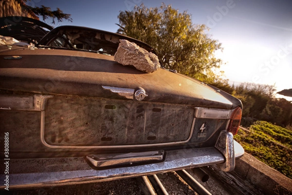 Obraz old classic Jaguar