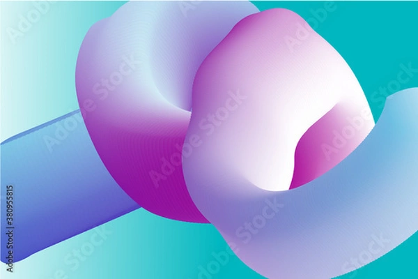 Fototapeta Abstract Blue, purple color gradient background design
