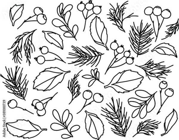 Fototapeta seamless floral pattern