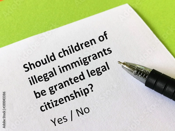 Fototapeta Questionnaire