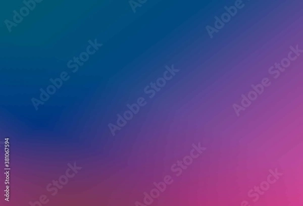 Fototapeta Dark purple and red vector background blurred with light. Abstract illustration with elegant bright gradient design.
