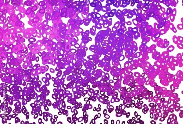 Fototapeta Light Pink, Blue vector cover with spots.