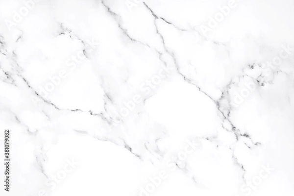Fototapeta White marble texture for background or tiles floor decorative design.