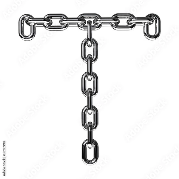 Obraz Letter T