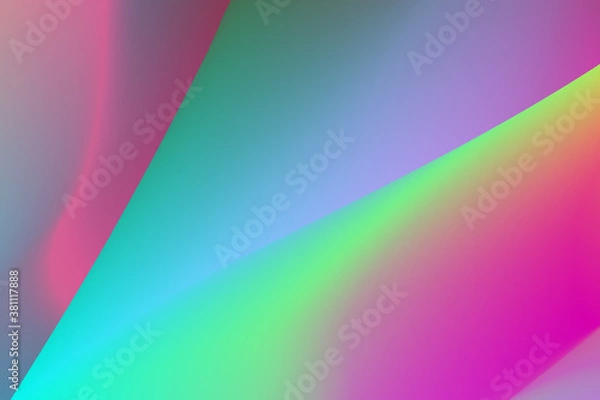 Fototapeta Abstract pink, blue, color gradient background design