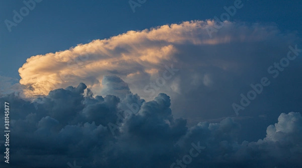 Fototapeta clouds in the sky