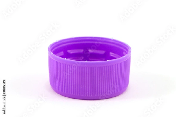 Obraz plastic stopper top cover single on white background