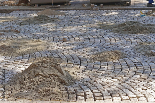 Obraz Cobblestones construction