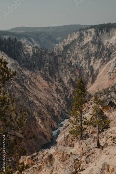 Obraz Inspiration Point - Yellowstone