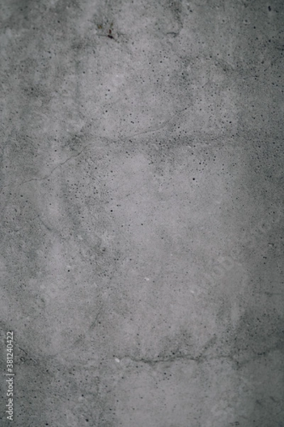 Obraz Wall concrete. Surface it is suitable for background or pattern artwork. Exposed concrete