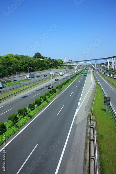 Fototapeta 中国自動車道