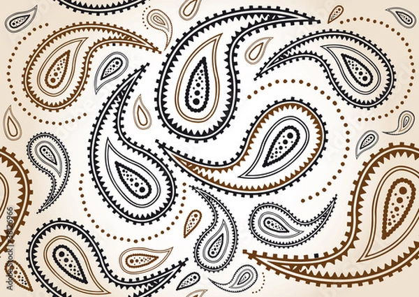 Obraz texture damascus arabesque abstract background