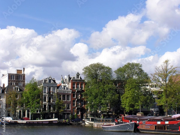 Obraz amsterdam cityscape