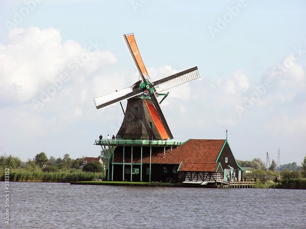 Obraz windmill in holland