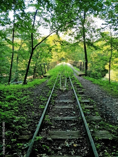 Fototapeta Stary most kolejowy