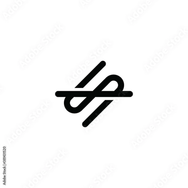 Fototapeta S logo vector alphabet abstract  icon illustrations
