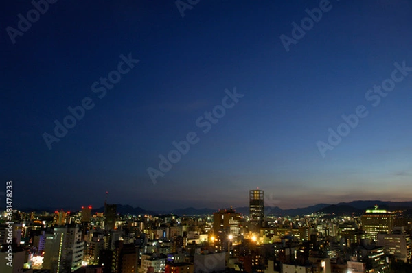 Fototapeta 広島夜景