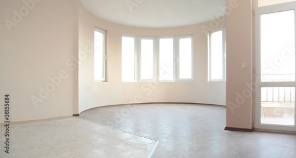 Obraz Empty newly painted room