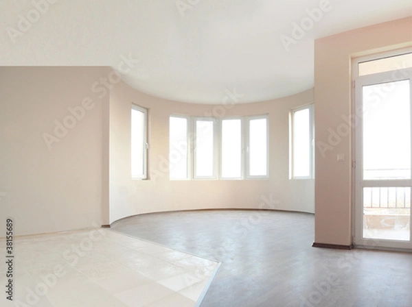 Obraz Empty newly painted room