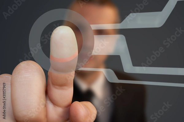 Obraz Futuristic screen