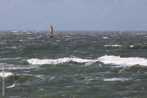Obraz North Sea winter storm