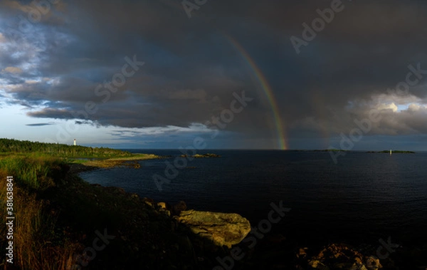 Obraz Rainbow Over Ocean