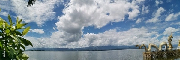 Obraz ice on the lake