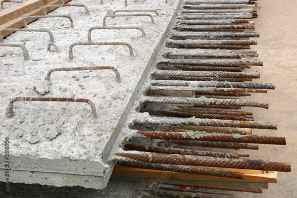 Fototapeta béton armé