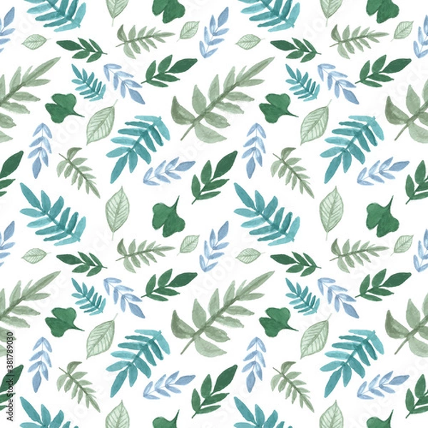 Obraz Leaf seamless pattern