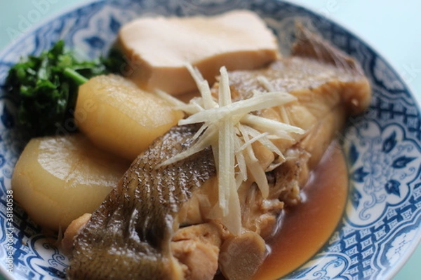 Obraz 鰈の煮付け