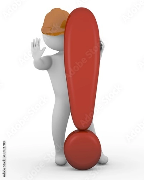 Obraz stop  people  danger